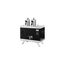 Ateşe Titanium Compact Akıllı Statik Çay Kazanı Gazlı Elektrikli 2 Demlikli - Ateşe