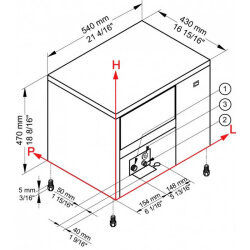 Brema IC 18 Küp Buz Makinesi, 22 kg/gün - 2