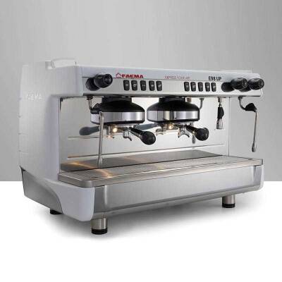 Faema E98 Up Tall Cup Full Otomatik Espresso Kahve Makinesi, 2 Gruplu, Beyaz - 3