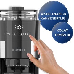 Kumtel Dijital Filtre Kahve Makinesi HFCM-02 - 3
