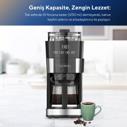 Kumtel Dijital Filtre Kahve Makinesi HFCM-02 - 4