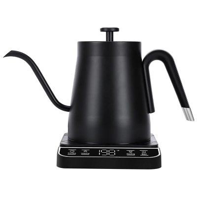 Kumtel HCK-02 Elektrikli Isı Ayarlı Dijital Kettle, 0.8 L, Siyah, 1350 W - 2