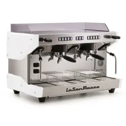 La San Marco Delecta 2 Gruplu Tam Otomatik Espresso Kahve Makinesi Beyaz - 2