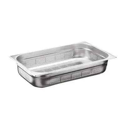 Öztiryakiler Gastronorm Küvet, Delikli, Standart, GN 1/1, 53x32.5x6.5 cm - 1