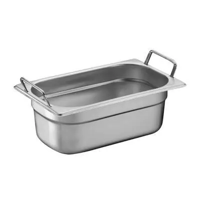 Öztiryakiler Gastronorm Küvet, Saplı, Standart, GN 1/4, 26.5x16.2x10 cm - 1