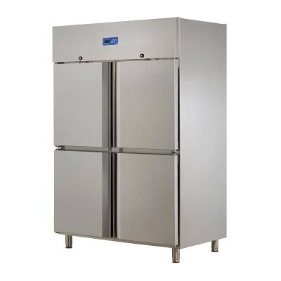 Öztiryakiler GN 1200 NMV Dik Tip Monoblok Buzdolabı, 4 Yarım Kapılı - 1