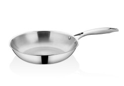 Öztiryakiler inox 3 Katmanlı Tek Saplı Tava 26 Cm - Öztiryakiler