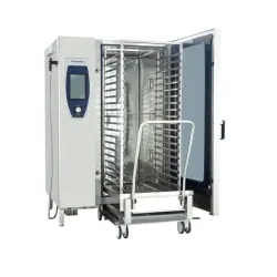 Öztiryakiler Kit Arabalı Konveksiyonlu Kombi Fırın GN 2/1 20 Tepsi Kapasiteli Elektrikli - 2