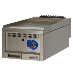 Öztiryakiler Optimum 700 Seri Grill Plate Set Üstü Izgara Gazlı Oluklu 40x70x30 cm - Öztiryakiler