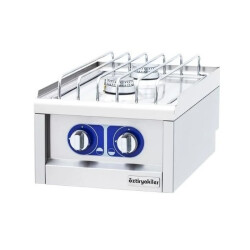 Öztiryakiler Optimum 700 Seri Set Üstü Ocak Gazlı İkili 40x70x30 cm - Öztiryakiler