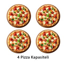 Öztiryakiler Pizza Fırını 4 Pizza Kapasiteli Elektrikli - 2