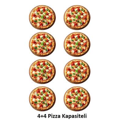 Öztiryakiler Pizza Fırını 4+4 Pizza Kapasiteli Elektrikli - 2