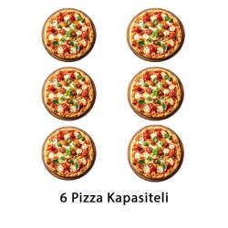 Öztiryakiler Pizza Fırını 6 Pizza Kapasiteli Elektrikli - 2