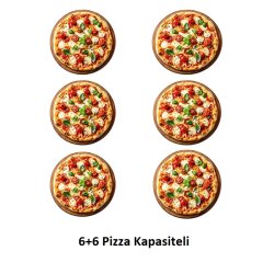 Öztiryakiler Pizza Fırını 6+6 Pizza Kapasiteli Elektrikli - 2