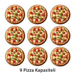 Öztiryakiler Pizza Fırını 9 Pizza Kapasiteli Elektrikli - 2