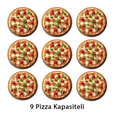 Öztiryakiler Pizza Fırını 9 Pizza Kapasiteli Elektrikli - 2