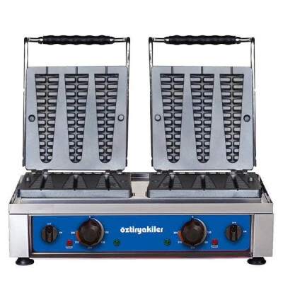 Öztiryakiler WF 25 02 Çubuklu Waffle Makinesi İkili - Öztiryakiler