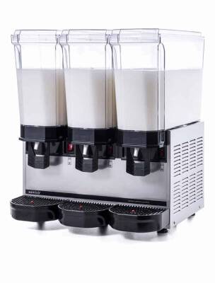 Samixir Klasik Triple 20+20+20 Lt Karıştırıcılı Soğuk İçecek Dispenseri - 1
