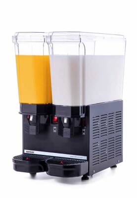 Samixir Klasik Twin 20+20 Lt Karıştırıcılı Soğuk İçecek Dispenseri - 1
