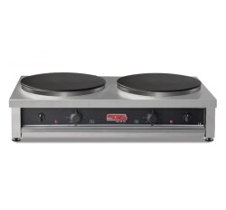 SGS Krep Makinesi, Çiftli, 2 Adet 40 cm Çaplı, 6000 W, KM-40DE - SGS