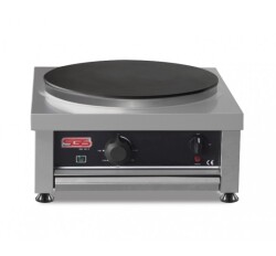 SGS Krep Makinesi, Tekli, 40 cm Çaplı, 3000 W, KM-40E Teflon Kaplamalı - SGS