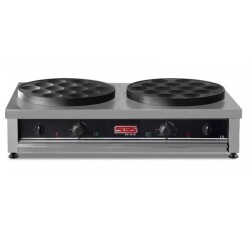 SGS Pancake Makinesi, Çiftli, 6000 W, PC 40 DE - SGS