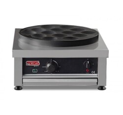 SGS Pancake Makinesi, Tekli, 3000 W, PC-40E - SGS