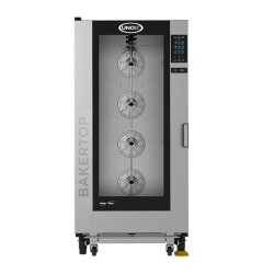 Unox Bakertop Plus Combi Fırın 60x40 cm 16 Tepsi Kapasiteli Gazlı - Unox