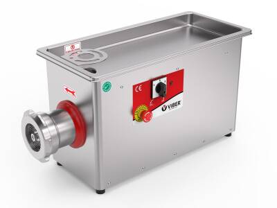 Viber VHE.EKK.22M.S NO:22 Kıyma Makinesi Komple Paslanmaz 450 Kg/Saat Monofaze 220 V - 1