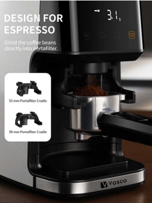 Vosco KD-CG018 Ev Tipi Barista Kahve Değirmeni - 3