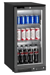 Vosco VBBC-150S Tek Kapılı Bar Arkası Şişe Soğutucu Dolap 118 Lt Siyah - 1