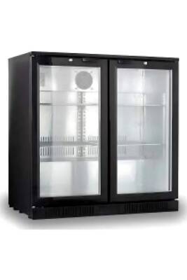 Vosco VBBC-250S 2 Kapılı Bar Arkası Şişe Soğutucu Dolap 238 Lt Siyah - 2