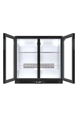 Vosco VBBC-250S 2 Kapılı Bar Arkası Şişe Soğutucu Dolap 238 Lt Siyah - 3