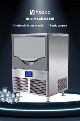 Vosco VSC-40C Aura Seri Tezgahaltı Buz Makinesi 40 kg/gün Kapasiteli - 3