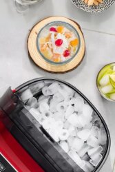 Vosco Buz Makinesi 12 Kg Set Üstü, Kırmızı - 3